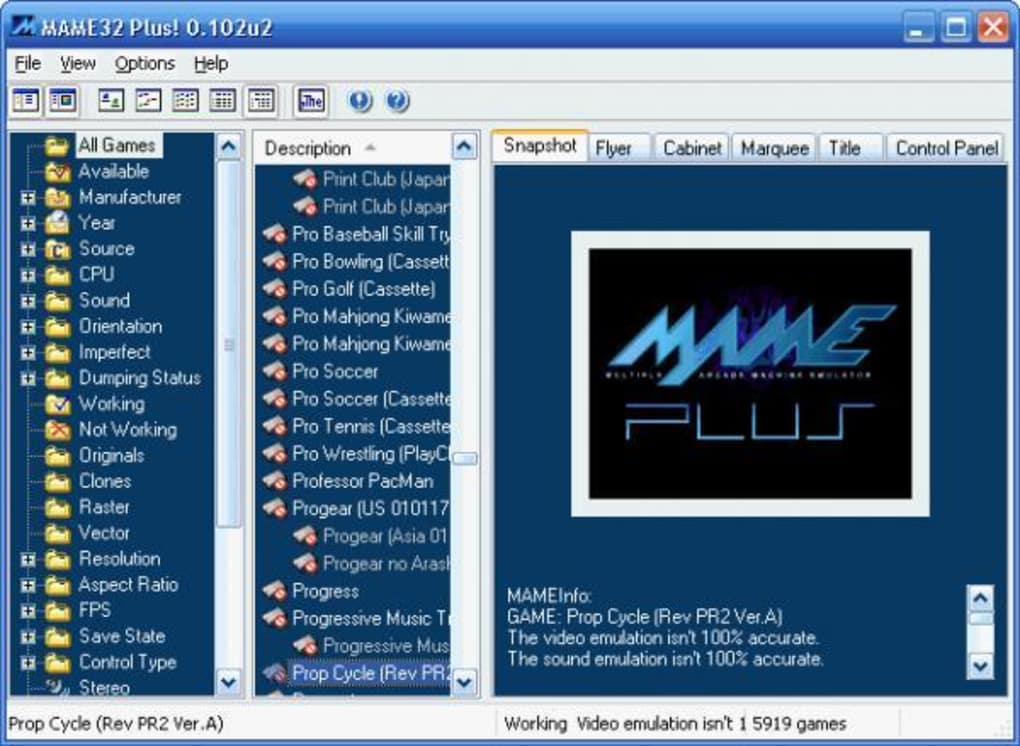mame emulator download